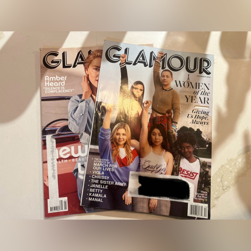 Glamour magazines